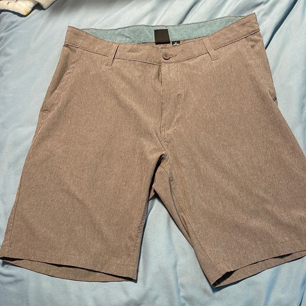 Burnside board shorts light brown size 34
